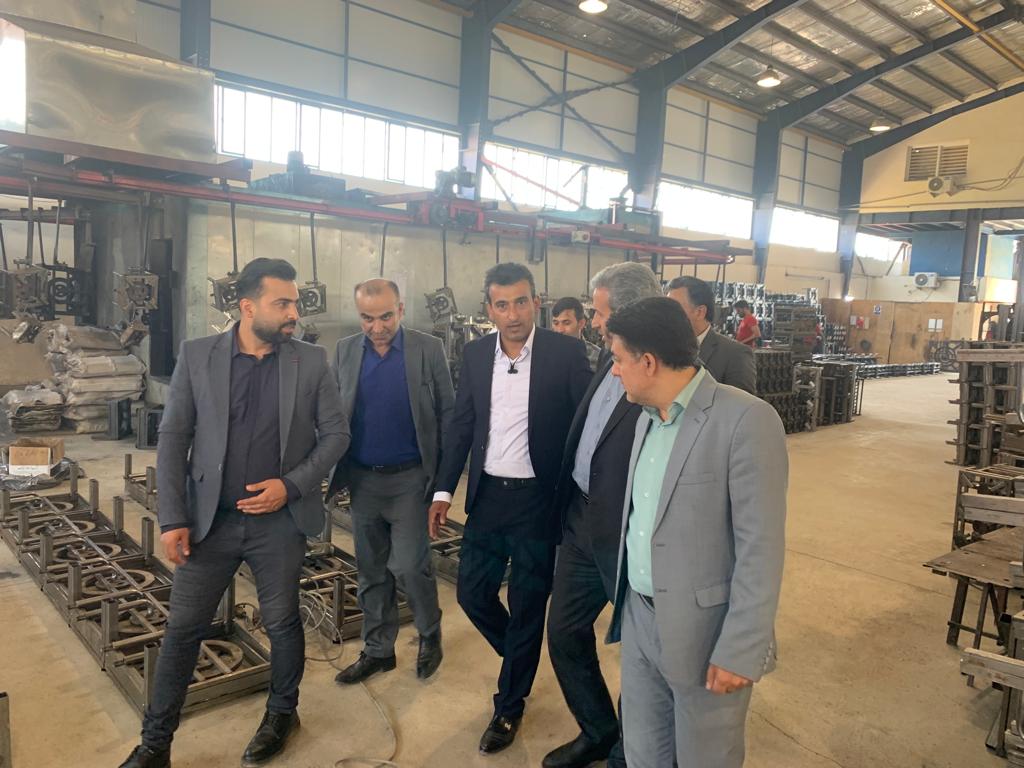 بازديد از شركت تعاوني و توليدي ايمن شعله جويبار