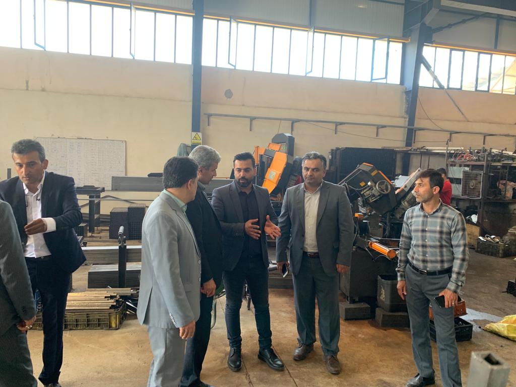 بازديد از شركت تعاوني و توليدي ايمن شعله جويبار