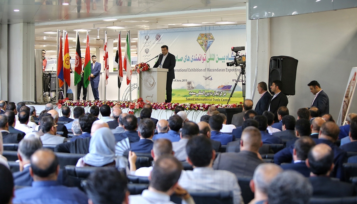 شرکت در نخستین نمایشگاه بین المللی توانمندی های صادراتی مازندران