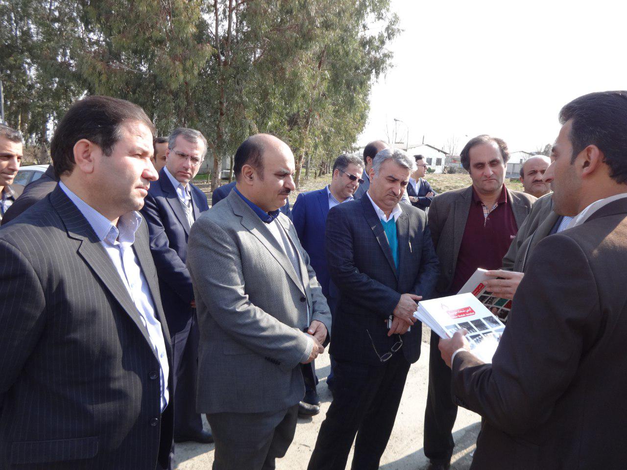 بازدید مهندس کلانتری معاون امور تعاون وزارت تعاون کار و رفاه اجتماعی و هیئت همراه