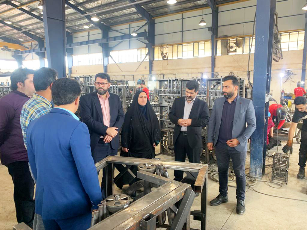 بازيد فرماندار شهرستان از شركت ايمن شعله جويبار